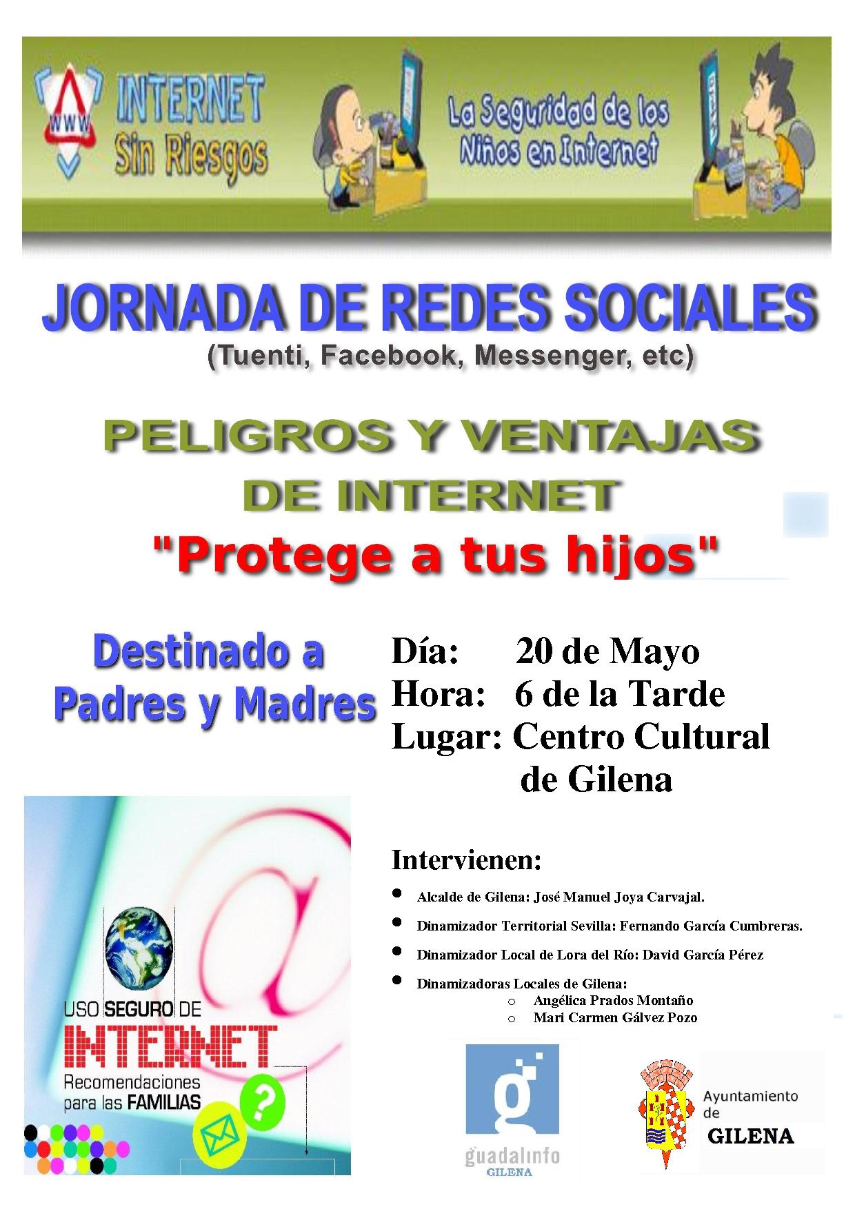 Conferencia de redes sociales en Gilena